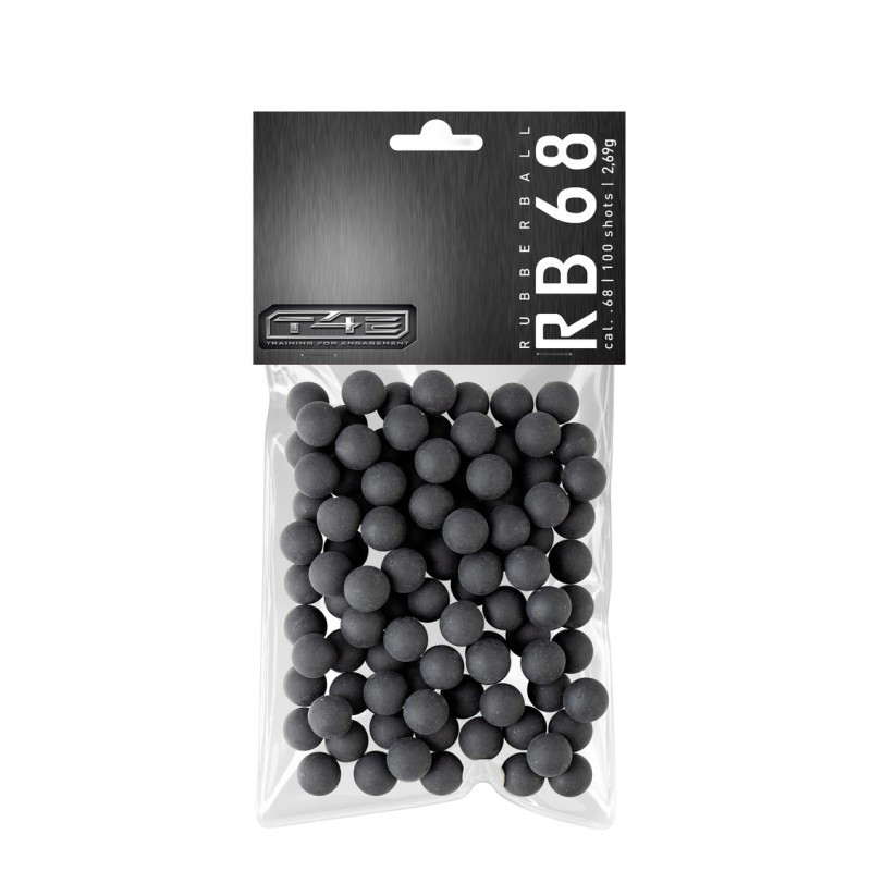 Umarex T4E RB 68 Rubberballs (2,69g) .68 Kaliber -100pcs