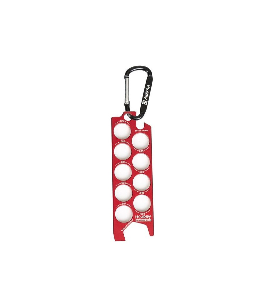 Multitool HK Army Ball Sizer .68 Cal -red Multitool HK Army Ball Sizer .68 Cal -red