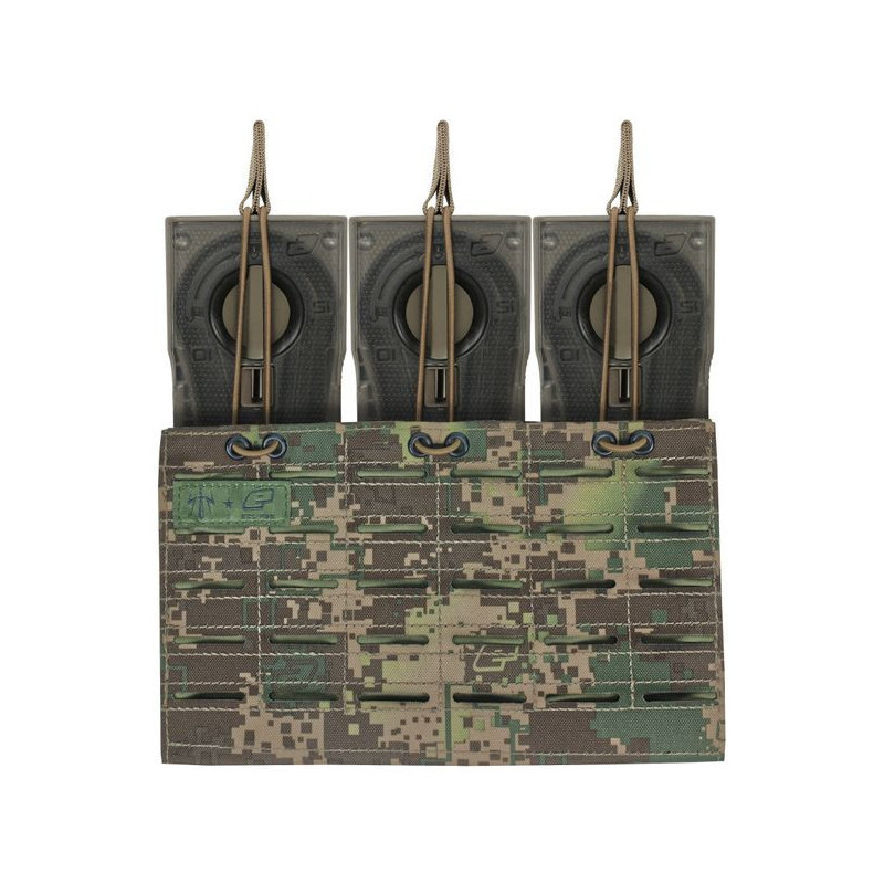 Planet Eclipse Multi Rifle LC Triple Mag Pouch HDE Camo