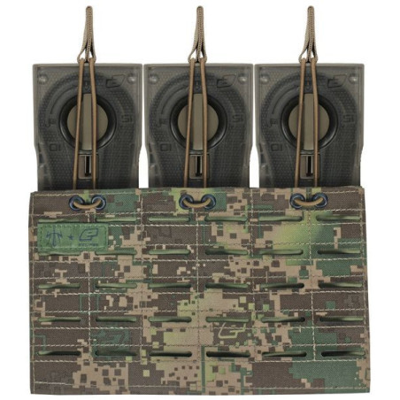 Planet Eclipse Multi Rifle LC Triple Mag Pouch HDE Camo