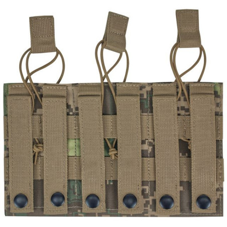 Planet Eclipse Multi Rifle LC Triple Mag Pouch HDE Camo