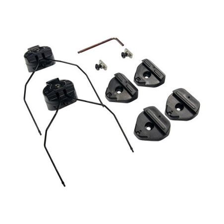 M13 PELTOR MTEK/FLUX Helmet Rail Adapter Attachment Kit