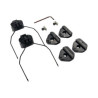 M13 PELTOR MTEK/FLUX Helmet Rail Adapter Attachment Kit