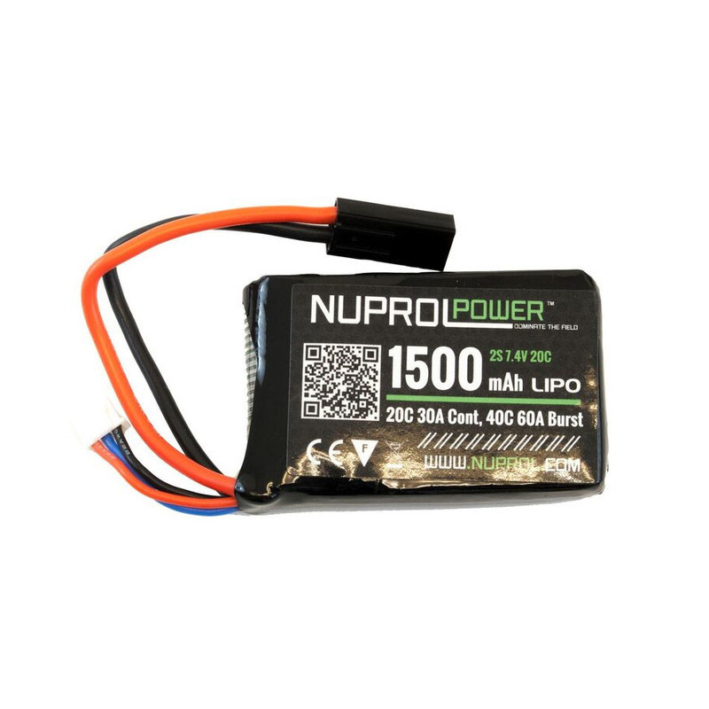 Nuprol Power Lipo PEQ Micro 1500mah 7.4v