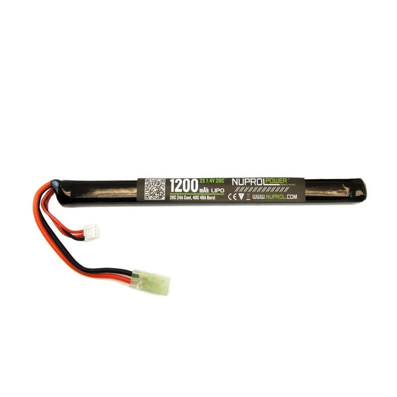 Nuprol Lipo Slim Stick Type 1200mah 7.4v