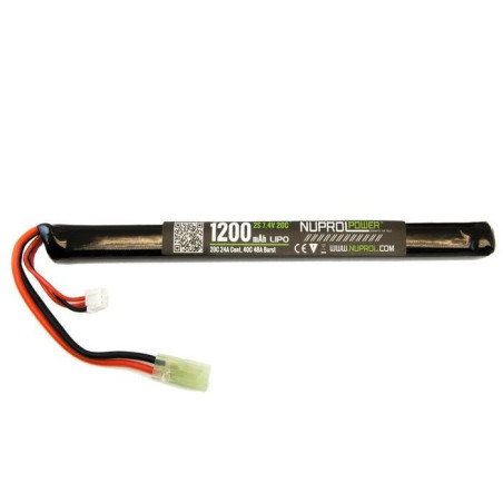 Nuprol Lipo Slim Stick Type 1200mah 7.4v