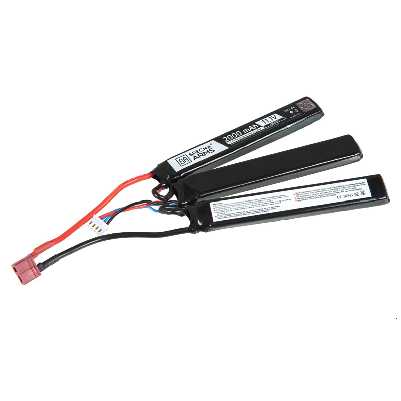LiPo 11,1V 2000mAh 15/30C Battery - Butterfly T-Connect (Deans)