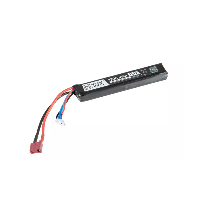 LiPo 11,1V 1300mAh 20/40C Battery - T-Connect (Deans)