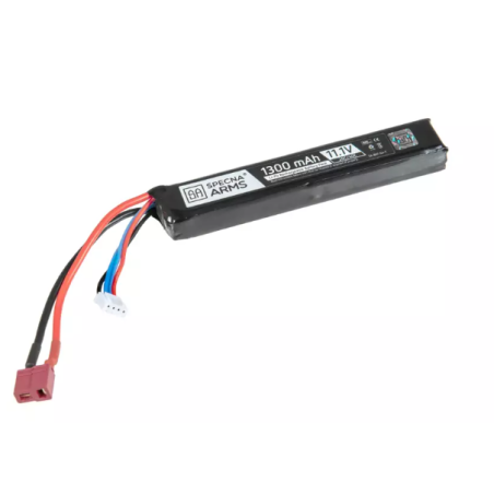 LiPo 11,1V 1300mAh 20/40C Battery - T-Connect (Deans)