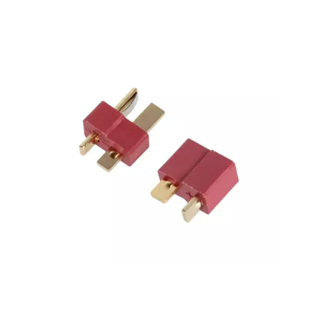 Set of T-Connect/Deans plugs (female + male)