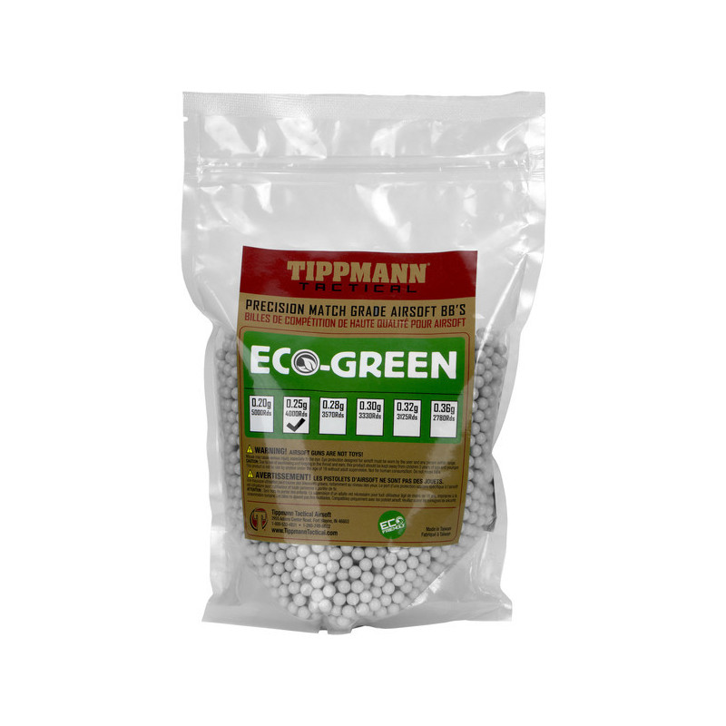 Tippmann Bio BB 6mm 0.25g Bag White 1kg