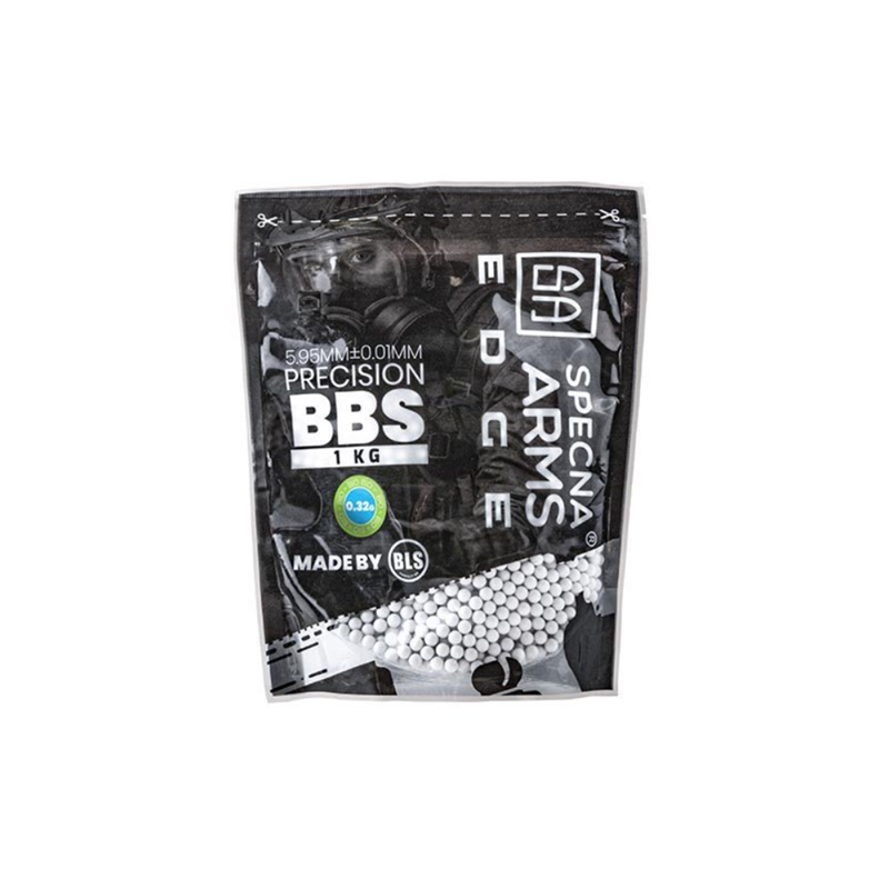 0.32g Specna Arms EDGE™ BIO Precision BBs - 1kg - White