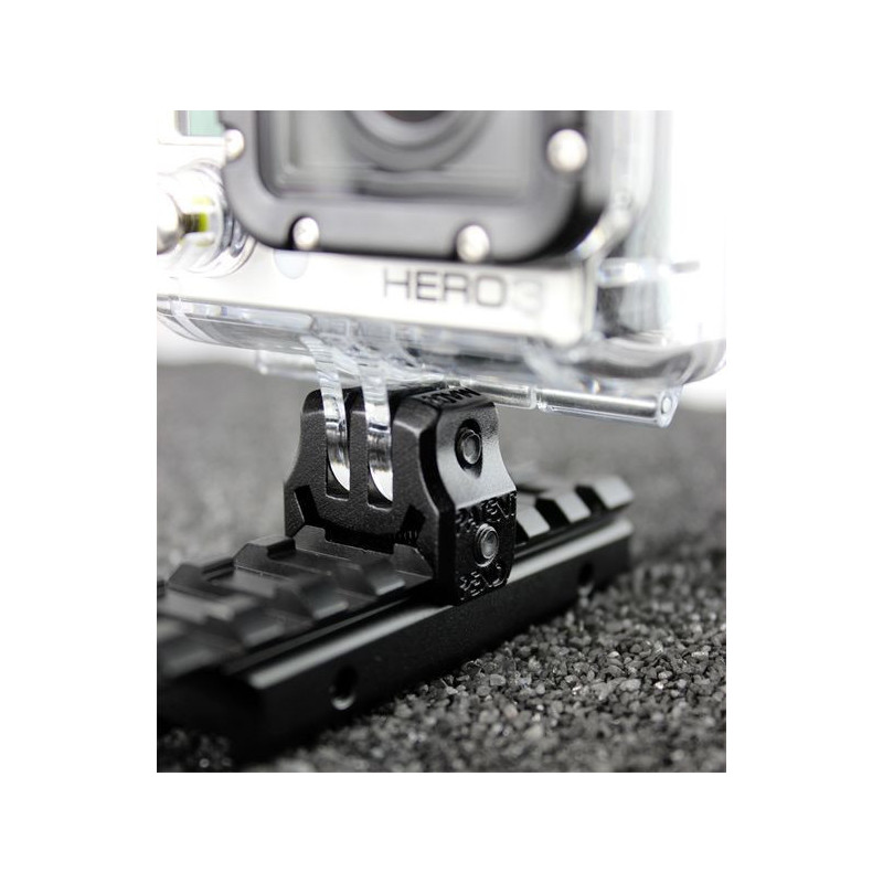 Picatinny Mount, Inception Designs for Action Cams, black