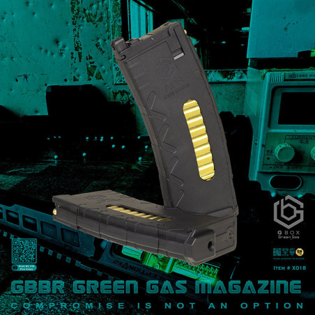 36 rds Green gas magazine for GBox series M4
