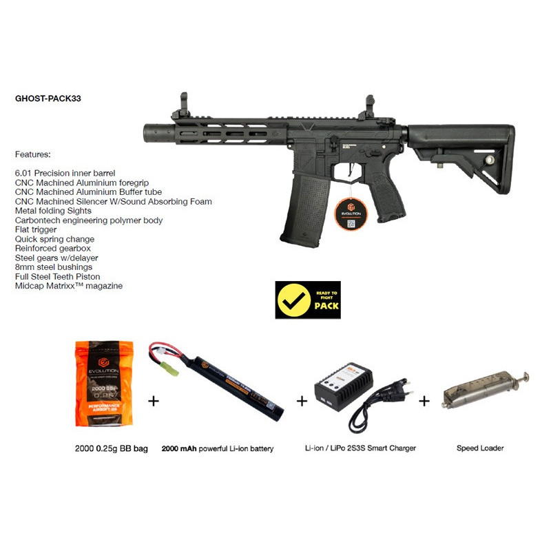 Evolution Ghost S EMR S Carbontech - PACK