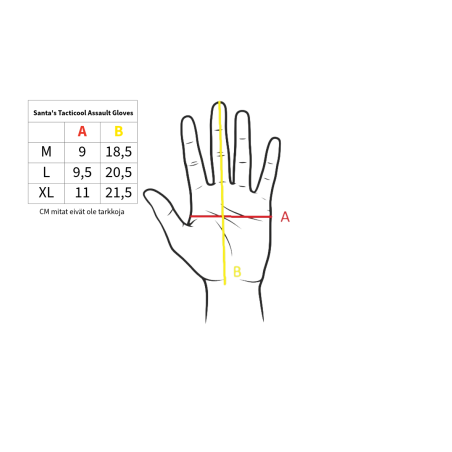 Santa's Tacticool Assault Gloves