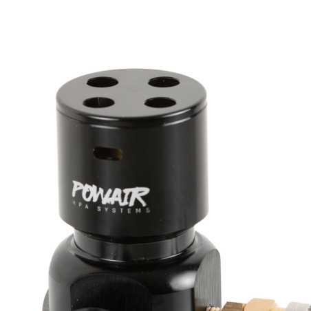 PowAir V1 Airsoft HPA Regulator with hose system (0-230 PSI)