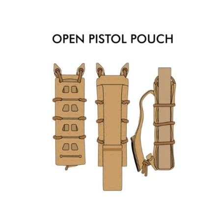 Open Pistol Mag Pouch 2.2