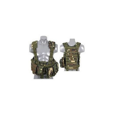 Tactical Harness Woodland