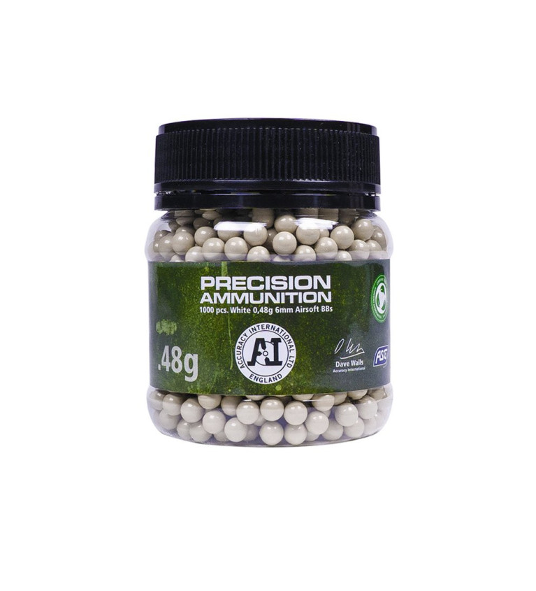 ASG 0,48g 1000pcs White