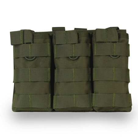 MOLLE Triple Open Pouch for M4 Magazines