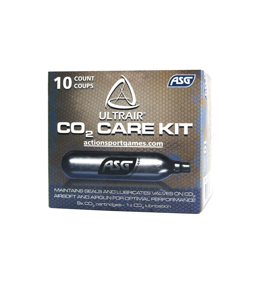 ASG CO2 12g 9+1 silikoni