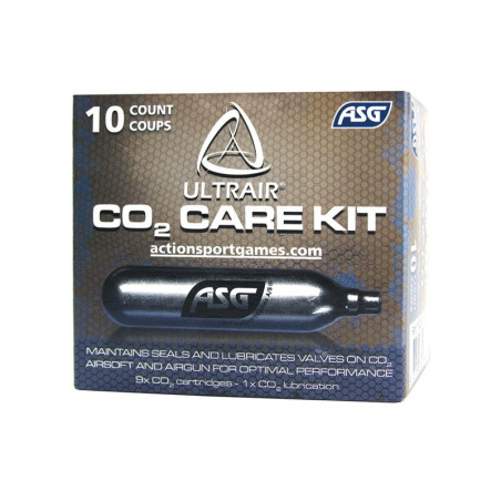 ASG CO2 12g 9+1 silikoni