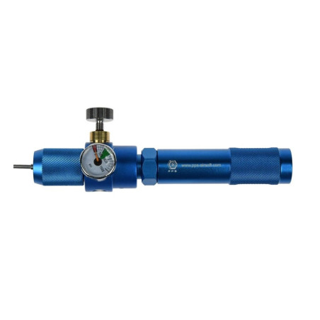 PPS CO2 adjustable charger with PSI gauge