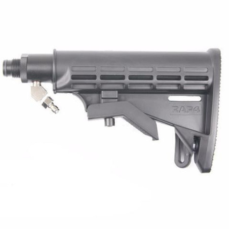 Solid Remote line adapter & buttstock kit -black
