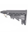 Solid Remote line adapter & buttstock kit -black